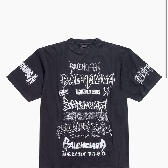 Balenciaga DIY Metal Large Fit Tshirt